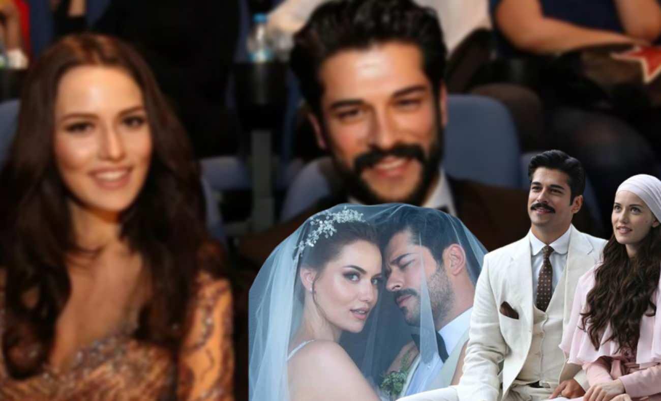 2. oğullarını kucağına alan Fahriye Evcen ve Burak Özçivit'den aşk pozu!