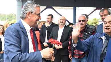 Çamyuva kapalı pazar yeri dualarla açıldı