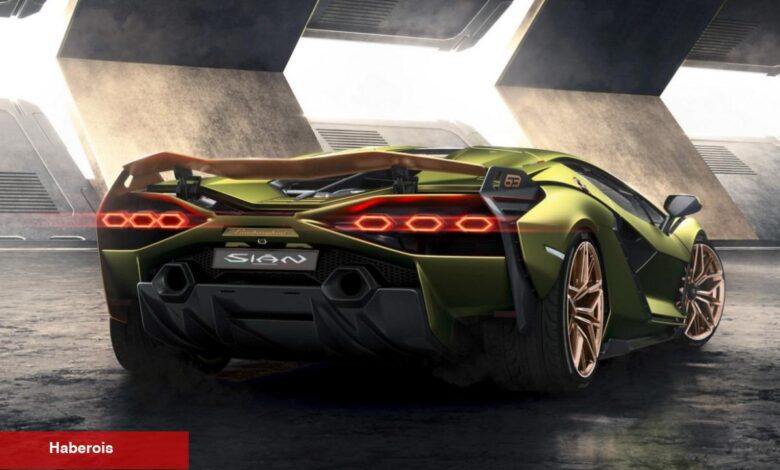 Lamborghini'nin hibrit üstün arabası elektrik modunda 10 km boyunca çalışıyor