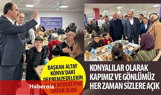 Lider Altay Konya'daki Depremzedelerin İftar Rahmetine Ortak Oldu - Haberois Lider Altay Konya'daki Depremzedelerin İftar Rahmetine Ortak Oldu