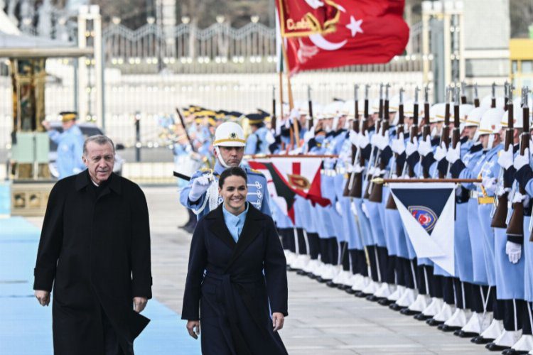 Macaristan Cumhurbaşkanı Novak Türkiye’de... Macaristan'a TANAP takviyesi