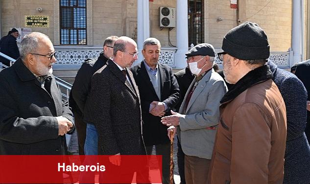 Selçuklu Belediye Lideri Ahmet Pekyatırmacı "Cuma Buluşmaları" kapsamında Yazır Mahallesi Otogar Zeki Altındağ Camii'nde mahalle sakinleri ile bir ortaya geldi - Haberois Selçuklu Belediye Lideri Ahmet Pekyatırmacı "Cuma Buluşmaları" kapsamında Yazır Mahallesi Otogar Zeki Altındağ Camii'nde mahalle sakinleri ile bir ortaya geldi