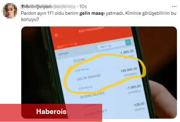 Aile dizisindeki 'gelin maaşı' sahnesi toplumsal medyada alay konusu oldu!