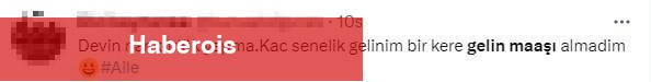 Aile dizisindeki 'gelin maaşı' sahnesi toplumsal medyada alay konusu oldu!