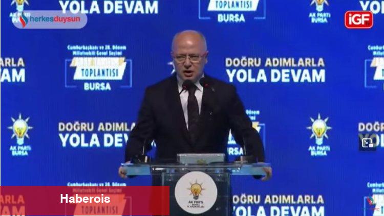 AK Parti Bursa'dan 'Türkiye irtifa kaybetmesin' mesajı verildi