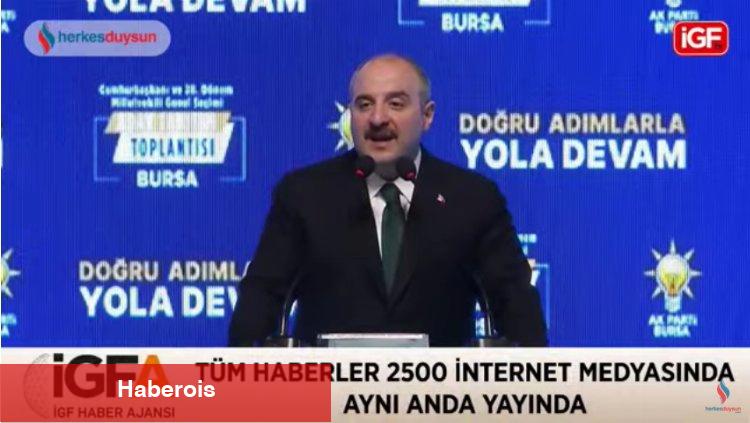 AK Parti Bursa'dan 'Türkiye irtifa kaybetmesin' mesajı verildi