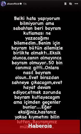 Alişan'dan yürek burkan açıklama! "Belki kusur yapıyorum bilmiyorum lakin..."