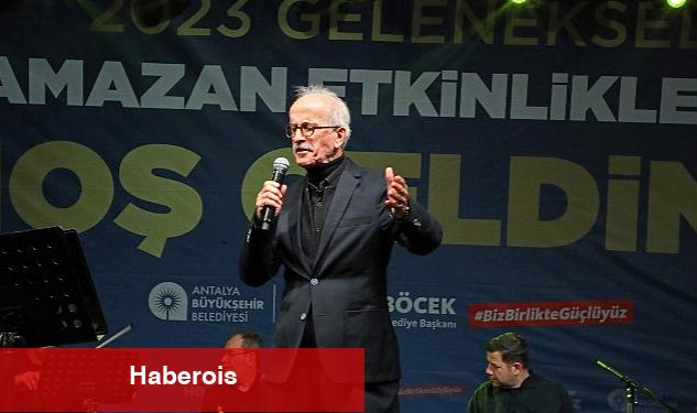 Antalya Büyükşehir Belediyesi'nin Karaalioğlu Parkı'nda düzenlediği Ramazan aktiflikleri kapsamında usta sanatçı Sami Özer, Tasavvuf Müziği konseri verdi - Haberois Antalya Büyükşehir Belediyesi'nin Karaalioğlu Parkı'nda düzenlediği Ramazan aktiflikleri kapsamında usta sanatçı Sami Özer, Tasavvuf Müziği konseri verdi