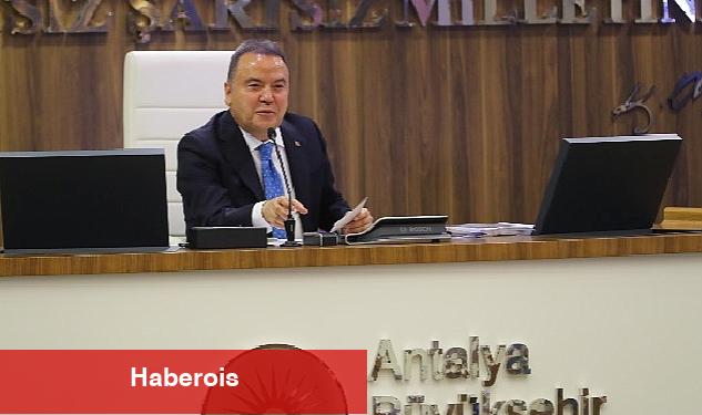 Antalya Büyükşehir'in 2022 Faaliyet Raporu kabul edildi - Haberois Antalya Büyükşehir'in 2022 Faaliyet Raporu kabul edildi
