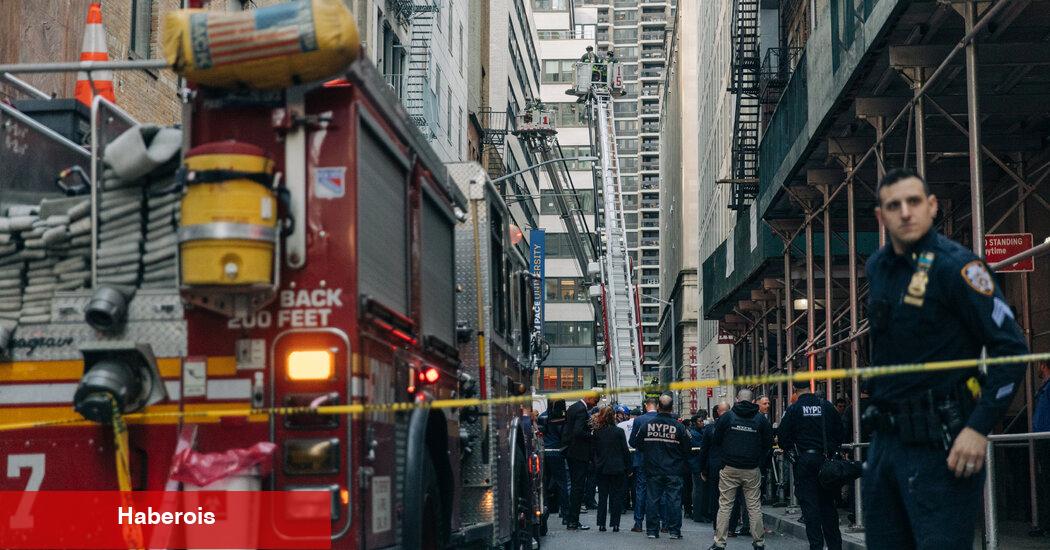 Aşağı Manhattan'da Kapalı Otoparkta Bir Ölü Çöktü