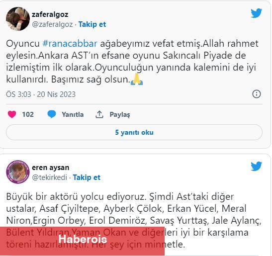 Aşkı Memnu'nun Süleyman Efendisi Rana Cabbar hayatını kaybetti! Cenaze programı belirli oldu