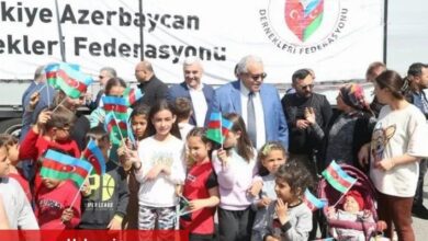 Azerbaycan'dan Kahramanmaraşlı depremzedelere ziyaret