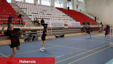Badminton heyecanı Erzincan'da yaşandı