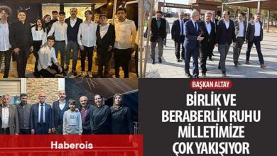 Başkan Altay: "Birlik ve Beraberlik Ruhu Milletimize Çok Yakışıyor"