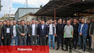 Başkan Kılıç, belediye personeli ile bayramlaştı