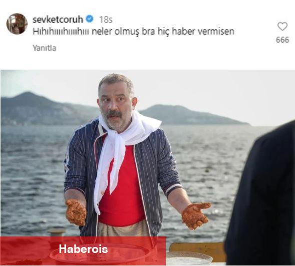 Başroller ortasında gergin anlar! Şevket Çoruh ise toplumsal medya hesabından...