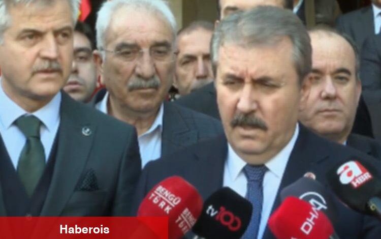 BBP: Başka listelerle seçime gidiyoruz - Haberois BBP: Başka listelerle seçime gidiyoruz
