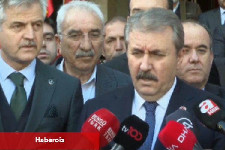 BBP: Başka listelerle seçime gidiyoruz