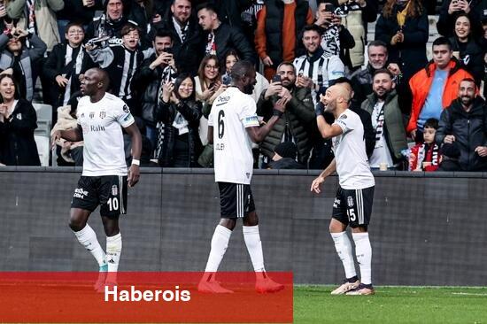Beşiktaş'tan üst üste 5. galibiyet