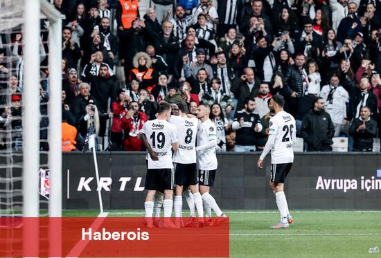 Beşiktaş'tan üst üste 5. galibiyet