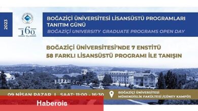 Boğaziçi Üniversitesi Lisansüstü Programları Tanıtım Günü 9 Nisan'da Güney Kampüs'te