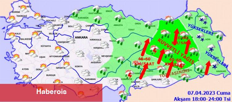 Bugün ve hafta sonu yurtta hava nasıl olacak?