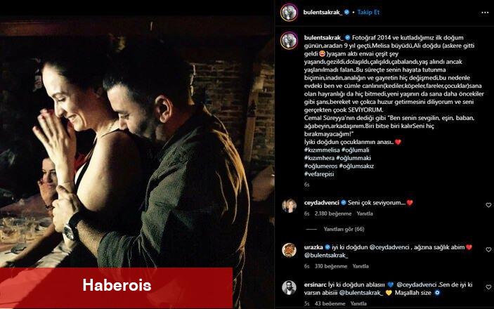 Bülent Şakrak, Ceyda Düvenci'nin doğum gününü bu türlü kutladı! Boşanacakları sav edilen çift
