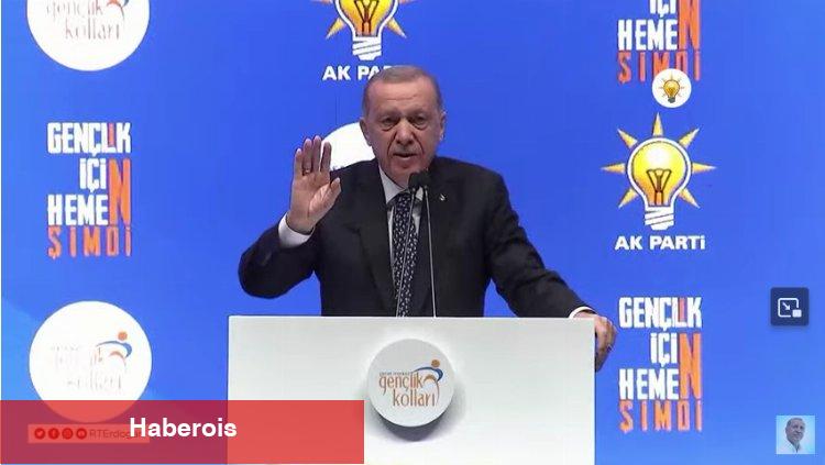 Cumhurbaşkanı Erdoğan Ankara'da gençlerle buluştu