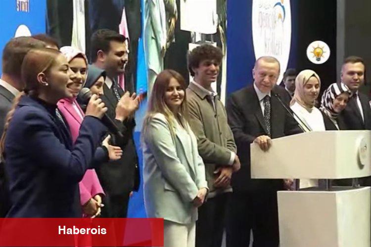 Cumhurbaşkanı Erdoğan Ankara'da gençlerle buluştu