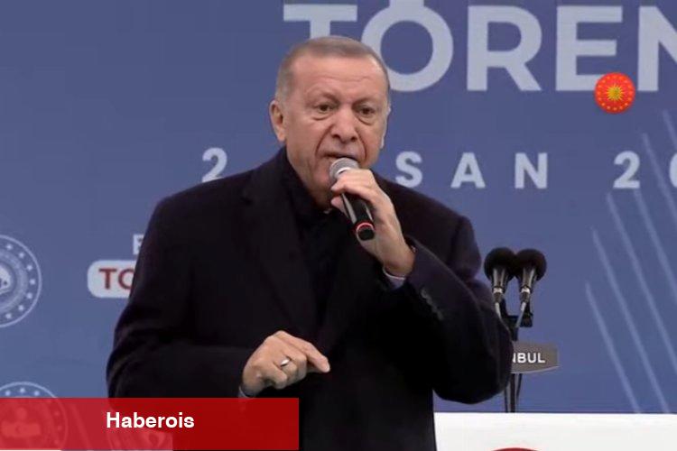 Cumhurbaşkanı Erdoğan'dan 'seccade' ve 'kurşun' tepkisi!