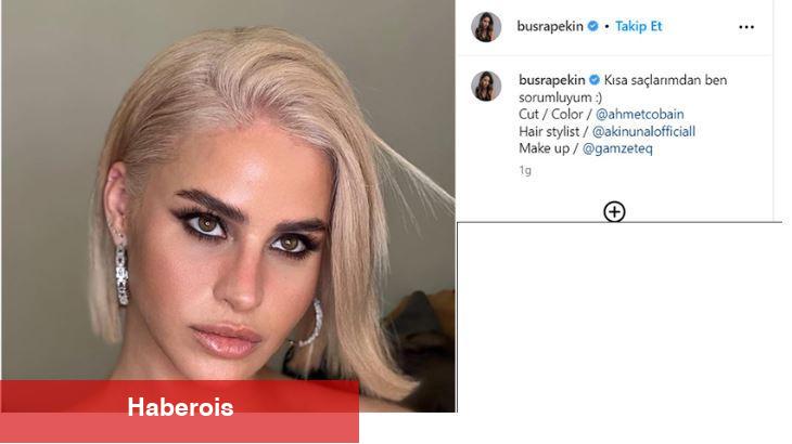 Değişimiyle gündeme bomba üzere düştü! Büşra Pekin yeni halimden "Ben sorumluyum" dedi