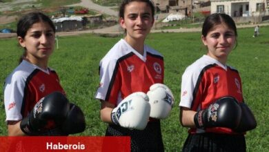 Diyarbakır'da kız öğrenciler, kick boksta Dünya Kupası'na hazırlanıyor