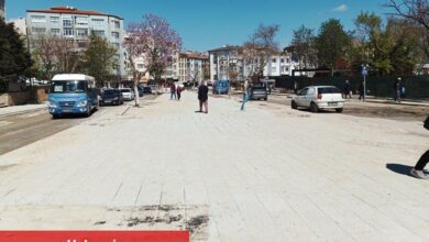 Edirne Keşan'da meydan depo gibiydi... Haberimiz sonrası kaldırıldı!