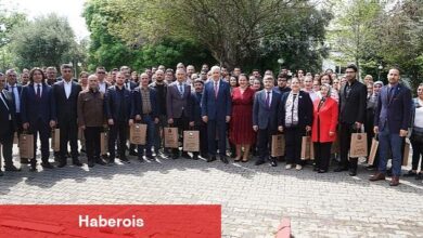 Ege Üniversitesi ailesi bayramlaştı