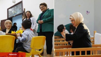 Emine Erdoğan Darülaceze’de depremzede bebekleri ziyaret etti