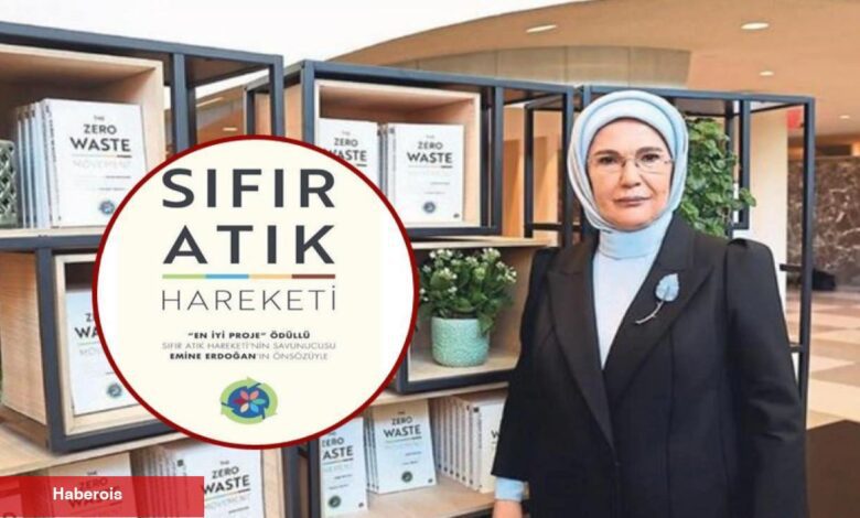 Emine Erdoğan'dan Sıfır Atık Projesi! "Doğa Değişmeden biz değişmeliyiz"dedi! Kitap gelirini... - Haberois Emine Erdoğan'dan Sıfır Atık Projesi! "Doğa Değişmeden biz değişmeliyiz"dedi! Kitap gelirini...