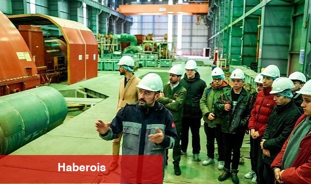 Enerjinin Yıldızları doğal gaz santralinde elektrik üretimini yerinde deneyimledi - Haberois Enerjinin Yıldızları doğal gaz santralinde elektrik üretimini yerinde deneyimledi