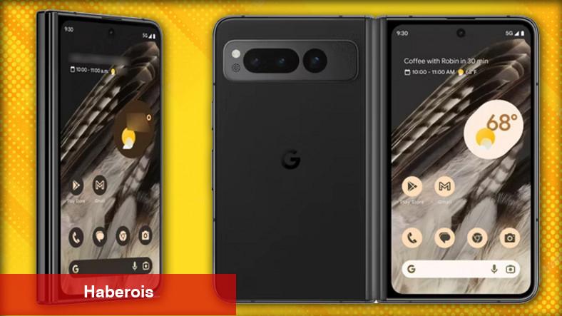 Google Pixel Fold'un Yeni Render İmajları Sızdırıldı