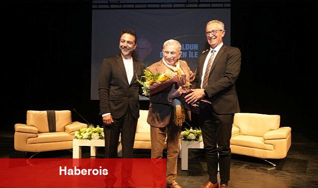Haldun Dormen Gaziemir sahnesinde - Haberois Haldun Dormen Gaziemir sahnesinde