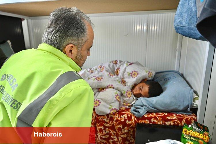 Hataylı afetzedelere Bursa morali