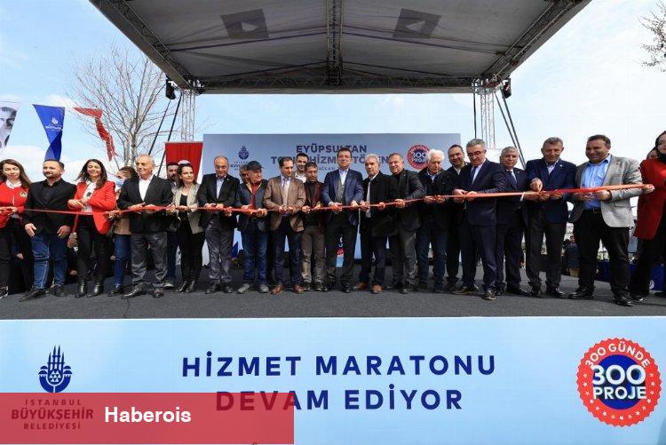 İstanbul Büyükşehir'den Eyüpsultan'a 4 açılış