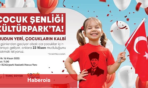 İzmir Büyükşehir Belediyesi 23 Nisan'ı çocuk şenlikleriyle kutluyor - Haberois İzmir Büyükşehir Belediyesi 23 Nisan'ı çocuk şenlikleriyle kutluyor