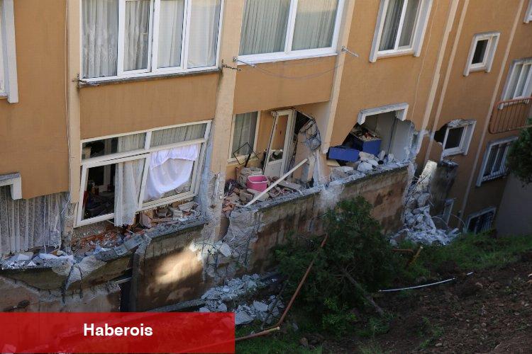 İzmit'te istinat duvarı çöktü! Başkan Büyükakın: Ne gerekiyorsa yapacağız