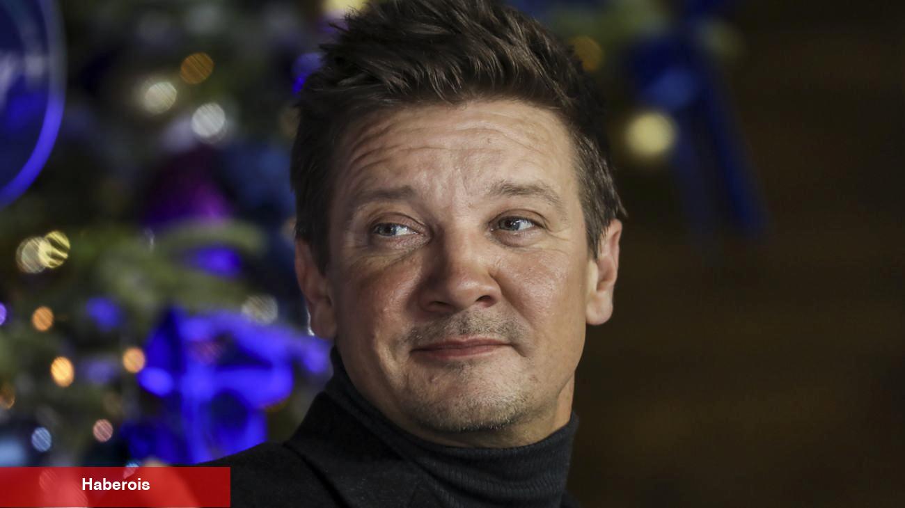 Kar küreme aracının altında kalan Jeremy Renner'dan kırmızı halı sürprizi!