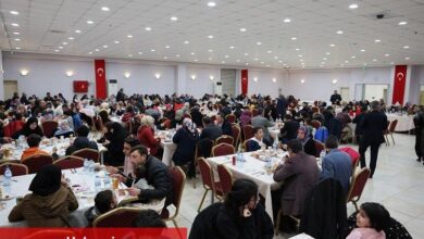Kayseri Hacılar'da manalı iftar