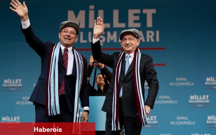 Kılıçdaroğlu ve İmamoğlu Trabzon'dan seslendiler: Saray'a değil, halka çalışacağız! - Haberois Kılıçdaroğlu ve İmamoğlu Trabzon'dan seslendiler: Saray'a değil, halka çalışacağız!
