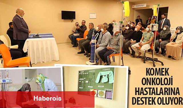 KOMEK Onkoloji Hastalarına Dayanak Oluyor - Haberois KOMEK Onkoloji Hastalarına Dayanak Oluyor