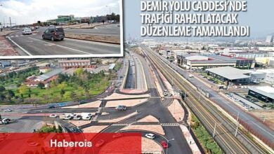 Konya Demir Yolu Caddesi'nde Trafiği Rahatlatacak Düzenleme Tamamlandı