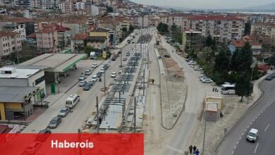 Kuruçeşme tramvayda ray imalatı tamamlandı