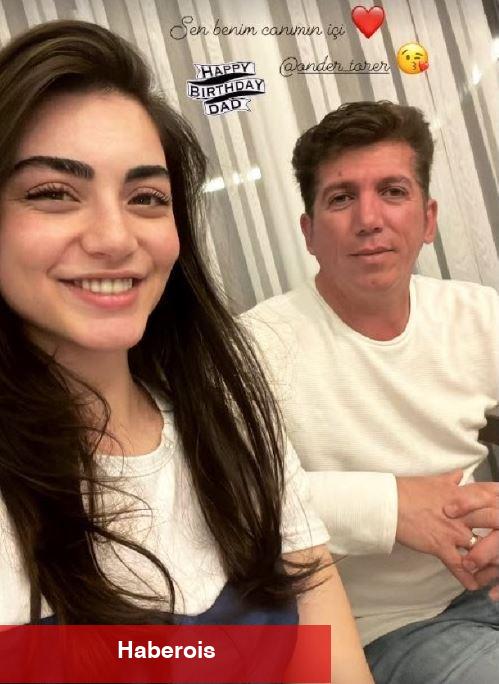 Kuruluş Osman'ın Bala Hatun'u Özge Törer babasını paylaştı! Görenler ağabeyi sandı